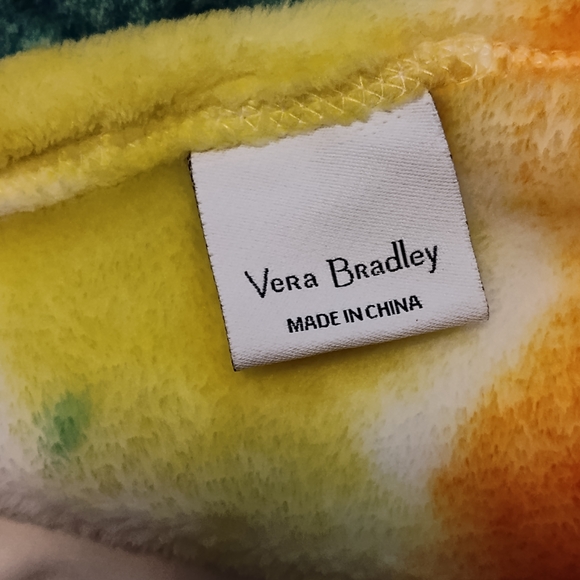 Vera Bradley Tie Dye Design Throws Set of 2 - Picture 4 of 5